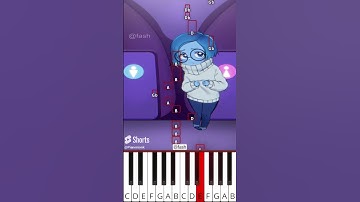 Gender Swap (@fash) Inside Out Animation - Octave Piano Tutorial