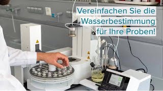 Vereinfachen Sie Die Wasserbestimmung Für Ihre Proben - Si Analytics German