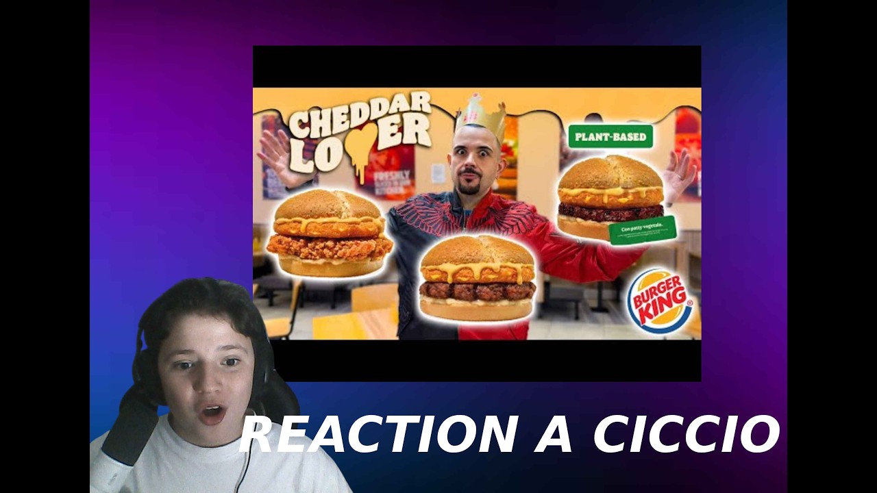 👀🔥REACTION AI NUOVI PANINI DEL BURGER KING