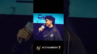 4T ARE THE CHAMPION OF PMGO SEASON 1 SOUTH ASIA .
