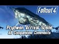 Fallout 4  prydwen arrival scene  all companions comments