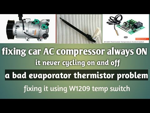 Video: Draait de automatische AC-compressor altijd?