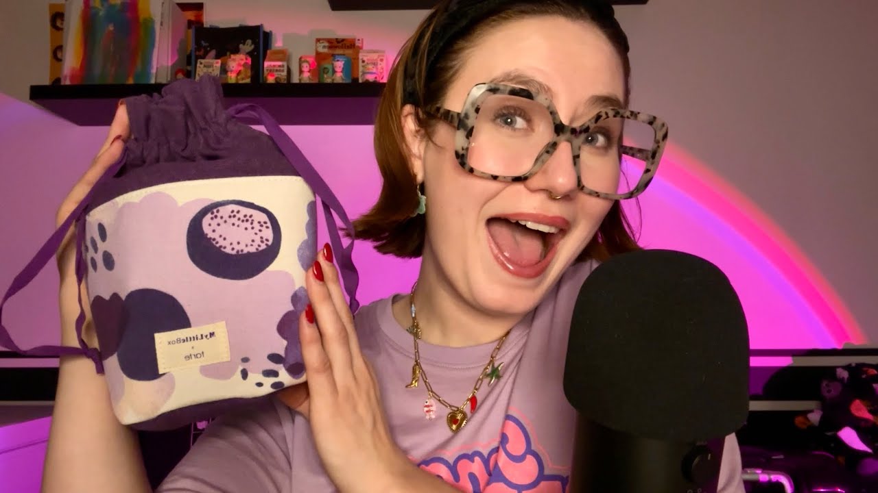Détente avec un bout de Tarte 🍰 Unboxing My Little Box ASMR FR