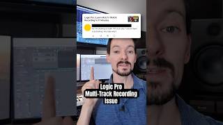 Logic Pro | Multi-Track Recording Fix #logicpro #musicproducer
