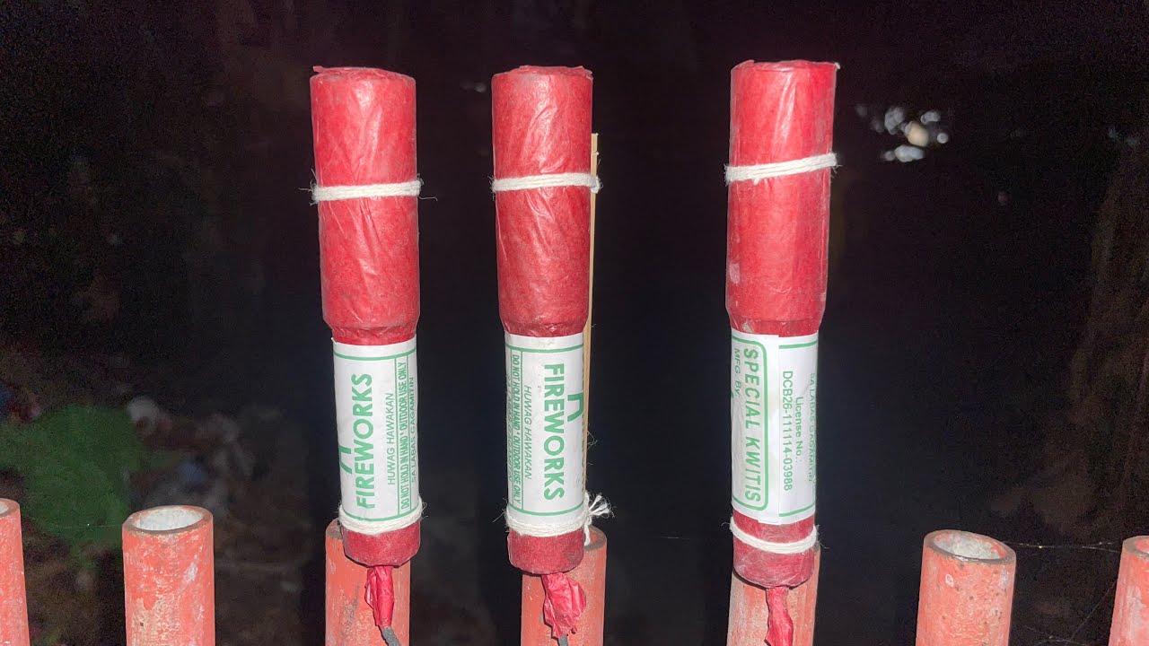 SRC DREAMLIGHT FIREWORKS KWITIS BIG TEST FIRE january 12,2025