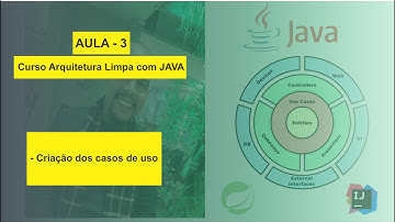 Aula 3 - Curso Arquitetura Limpa com Java - Criação dos casos de uso