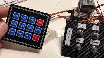 Jeti Lua App ECU Dashboard   Arduino ECU simulator for testing