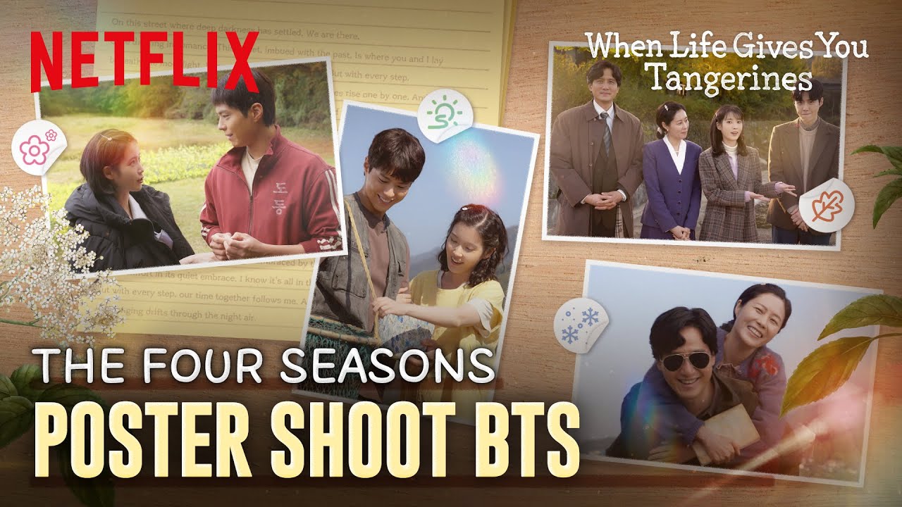 BTS of the iconic couple's photo | When Life Gives You Tangerines | Netflix [ENG SUB]