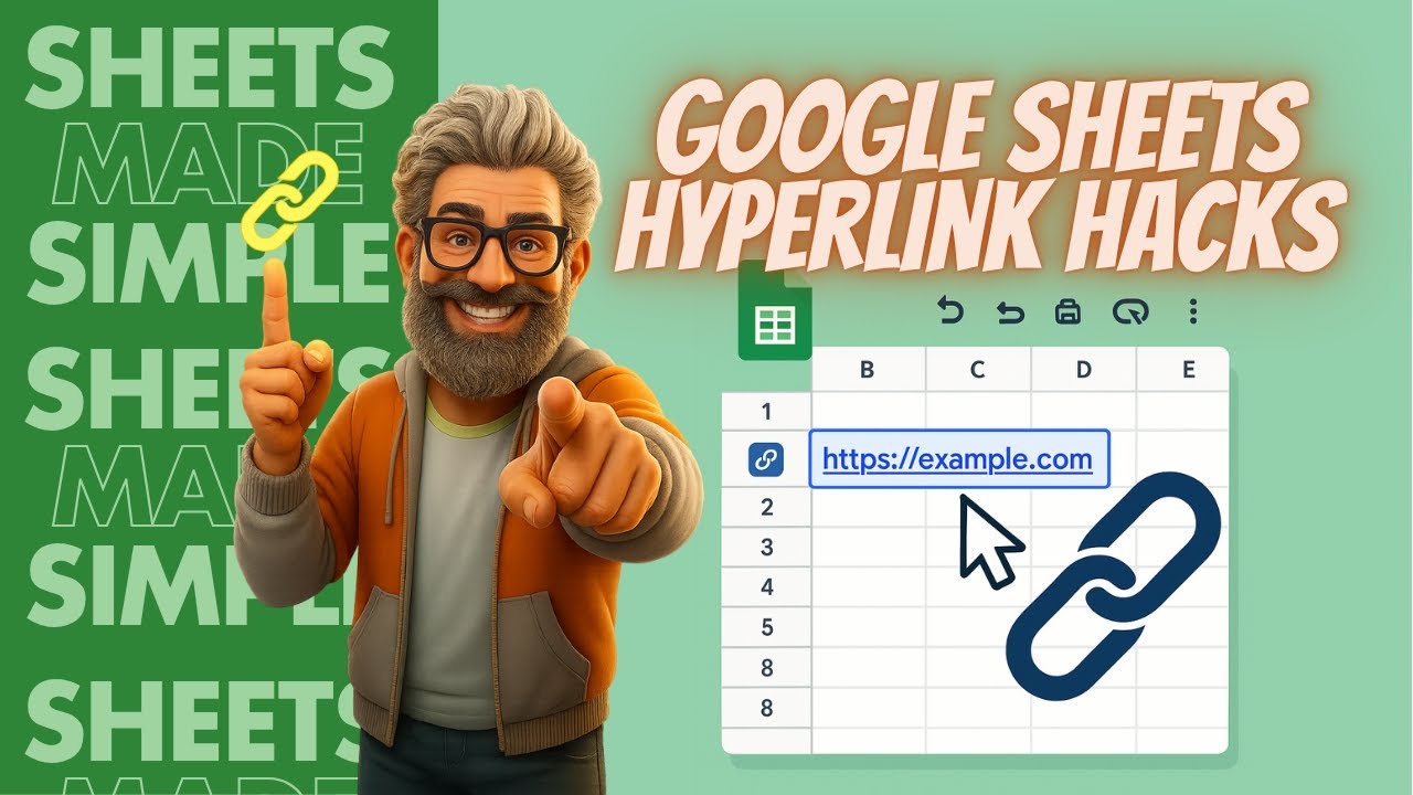 The Ultimate Guide to HYPERLINKS in Google Sheets! - YouTube