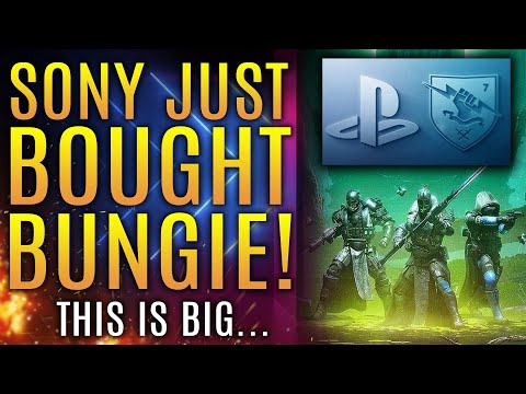 Sony Just Bought Bungie, Creators of Destiny 2!  "New Worlds" Being Created!
