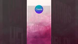 Day 53/100 (canva series) text effects for professional looks ⭐ #graphicsdesigning#canvaexpert