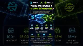 DEXTools × Anubis Chain Integration Complete | Major Web3 Ecosystem Milestone 🚀