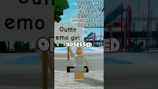 id brookhaven emo girl#Roblox#Shorts#Brookhaven screenshot 4