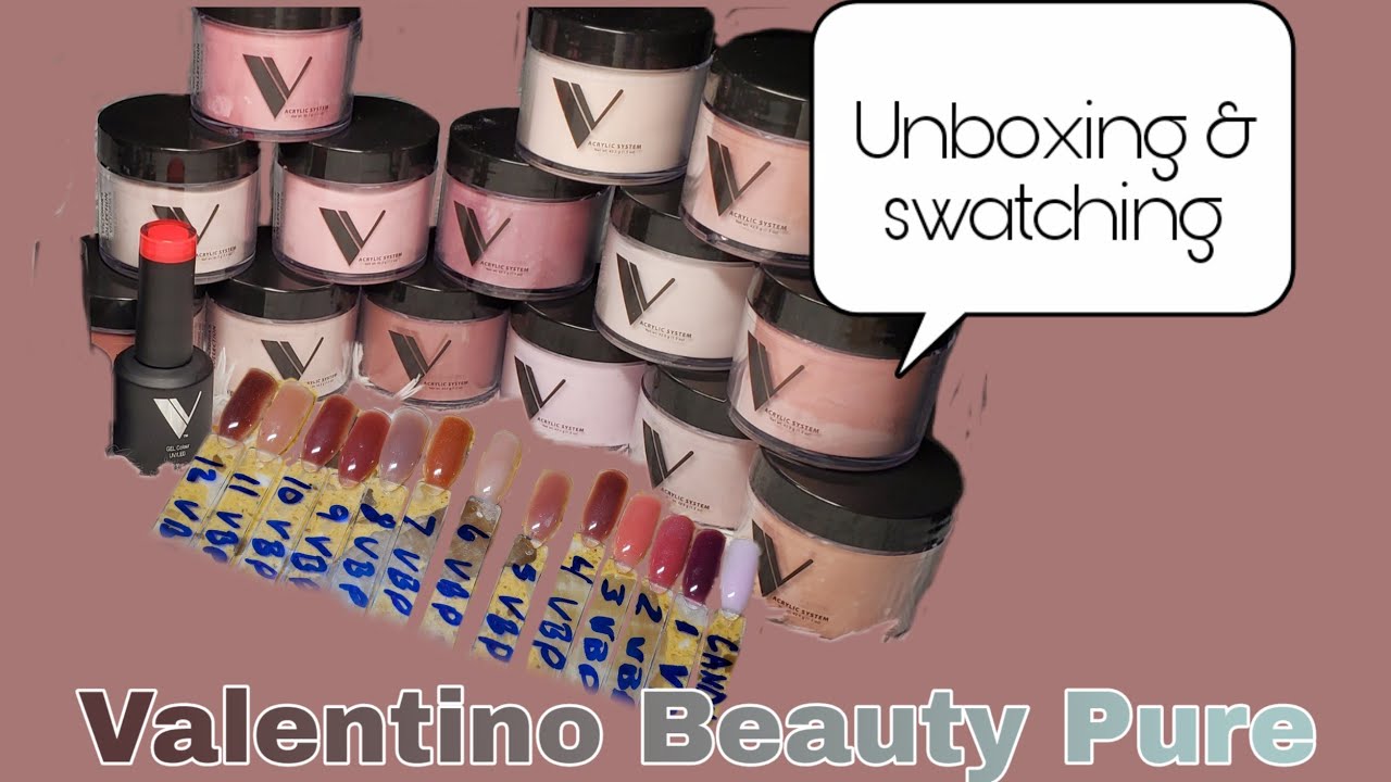 Unboxing and swatching Valentino beauty pure Victoria collection YouTube