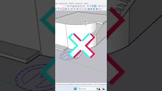 Escalera curva en segundos en SKETCHUP #arquitectura #tutorial #sketchup