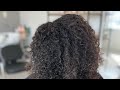 Soltura de cachos em cabelo volumoso |  Kátlen Cachos