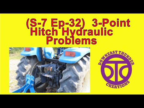 (S -7 Ep-32) 3-Point Hitch Hydraulic Problems    #3pointhitch #Tractor #newholland #problem  #1725