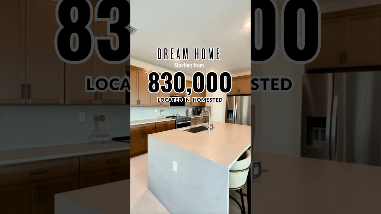 Brand new homes in Homestead, Florida