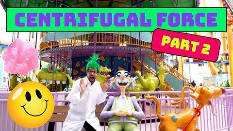 Science Experiments for kids Centrifugal Force with Dr. Shnitzel