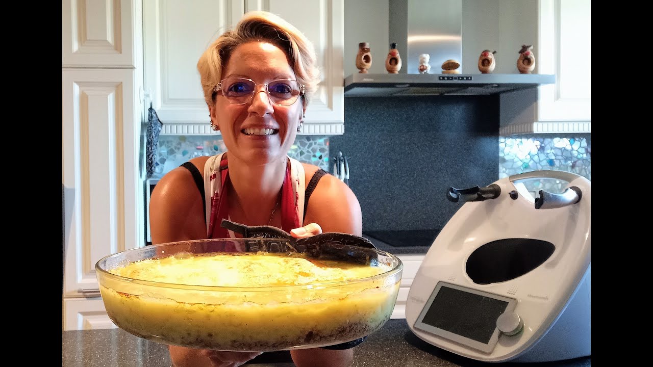 Hachis parmentier à la courgette au Thermomix