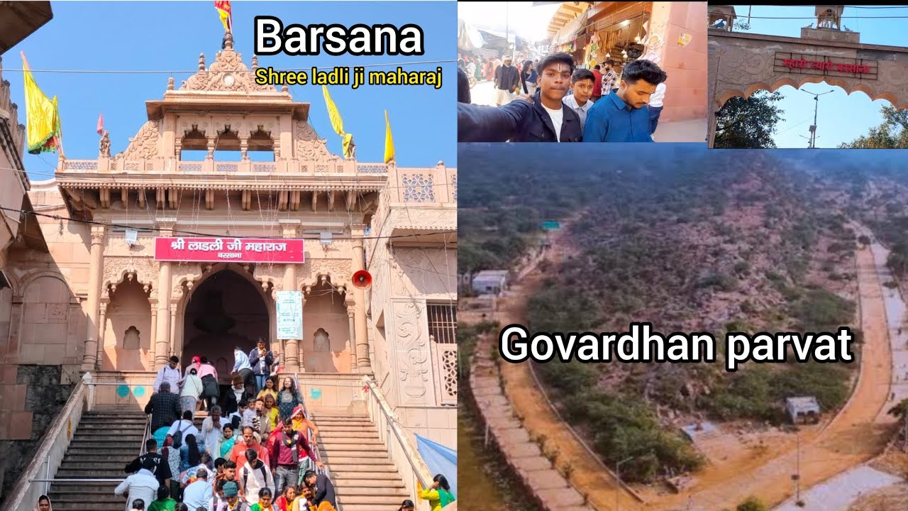 Shree ladli ji maharaj barsana #radheradhe #vlog #Vrindavan 