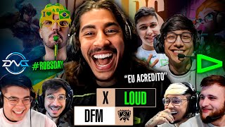 LOUD X DFM -  MAIS UM STOMP MAS COM FINAL FELIZ! | Worlds 2022