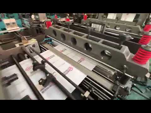 CHOVYTING box pouch 8 sides seal bag converting machine