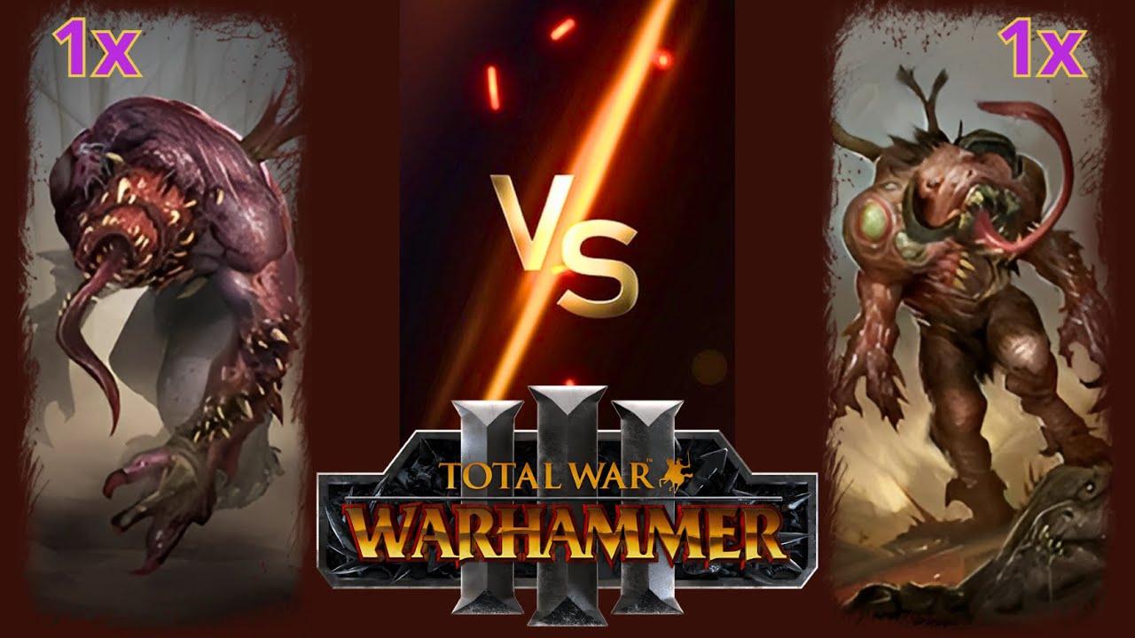 Can Beastmen Chaos Spawns Beat Chaos Warriors' Chaos Spawns in Total: War Warhammer 3?
