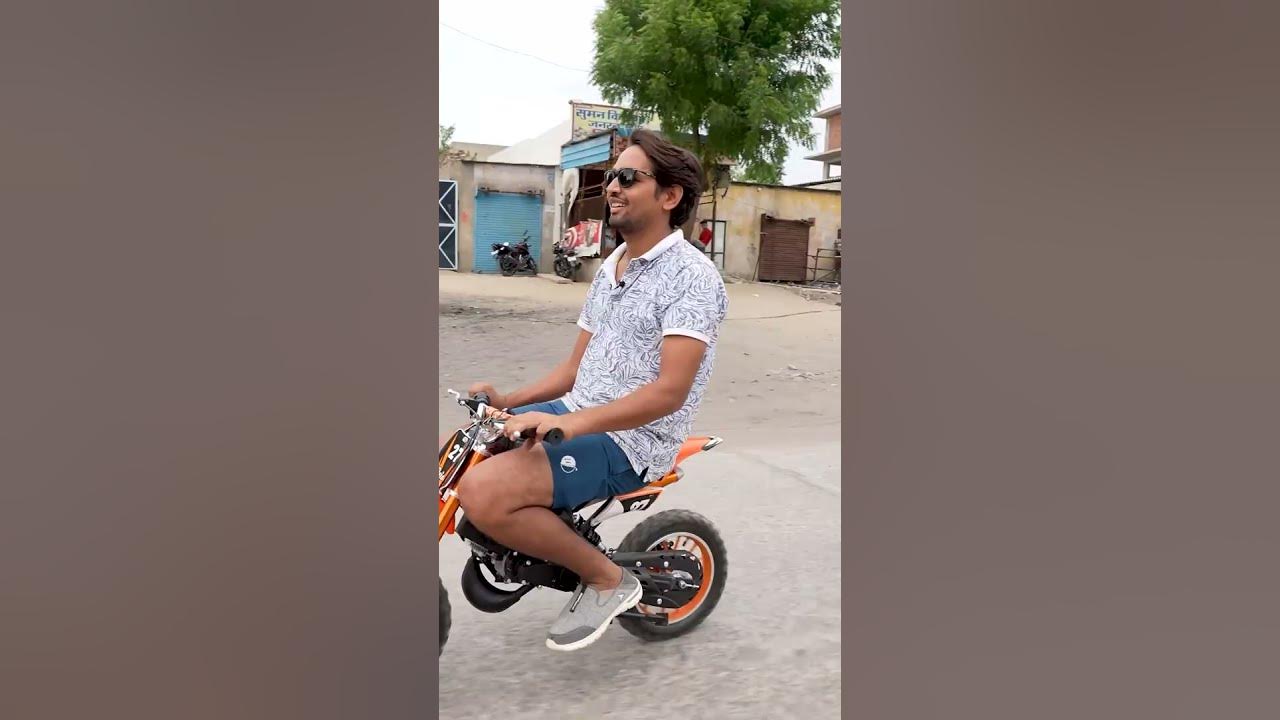 Duniya ka Sabase chhota bike Mr indian hacker kavideoshorts 