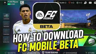 Download Lagu How To Download FC MOBILE 26 BETA | Download Globally MP3 Download Lagu How To Download FC MOBILE 26 BETA | Download Globally MP3