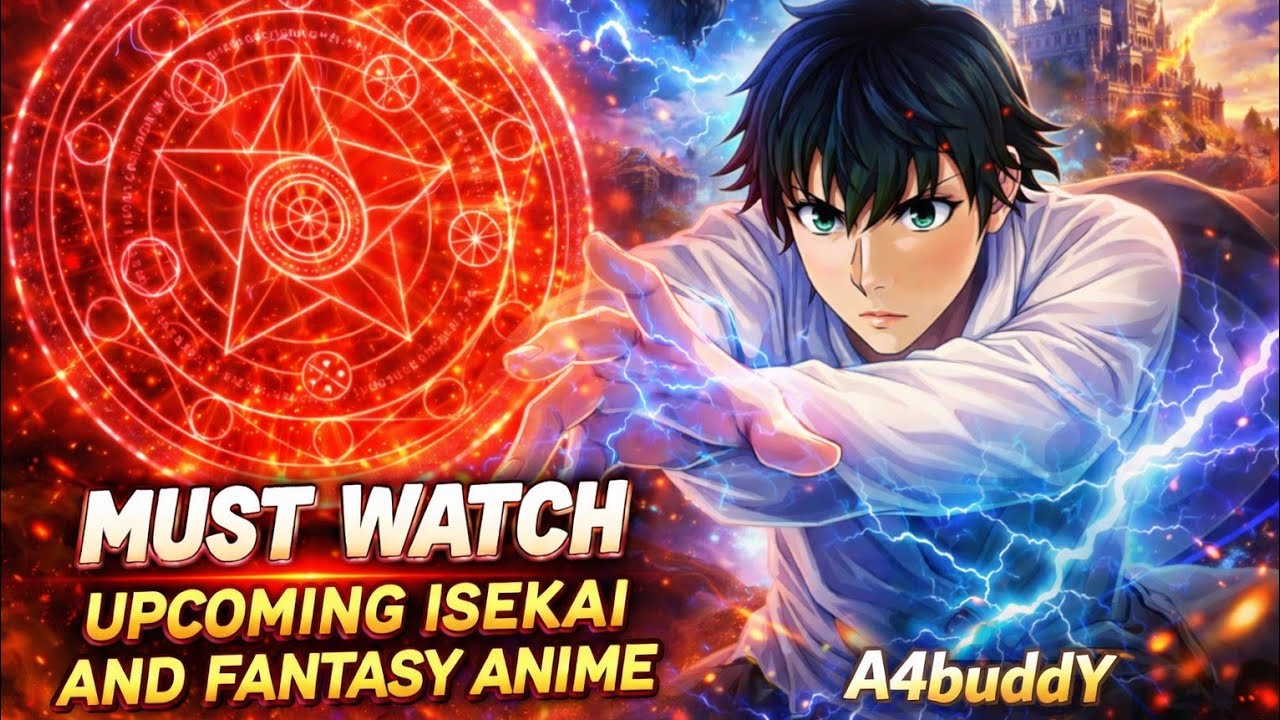Top 10 NEW ISAKAI  & FANTASY Anime WINTER 2026 
