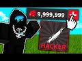 I spent Robux to become a "HACKER" in Roblox..
