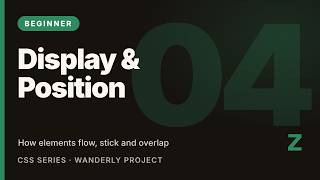 CSS Display, Position & Overflow Explained: relative, absolute, fixed, sticky