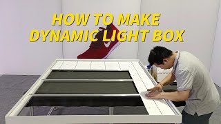 HOW TO MAKE P20B DYNAMIC LIGHT BOX  SANNAN