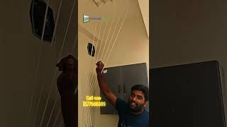 Cloth Hangers for Balcony Installation | Save Space &amp; Dry Faster