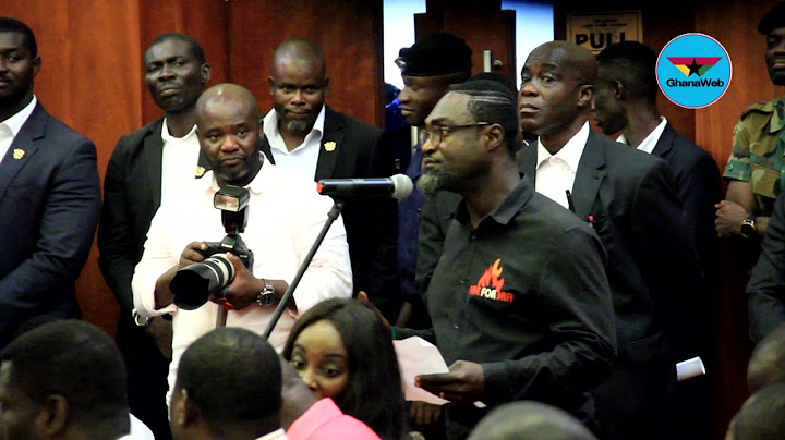 Songo 'clashes' with Akufo-Addo over Dzamefe Commission report