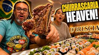 This Brazilian Steakhouse Buffet Was UNBELIEVABLE! 🇧🇷🥩