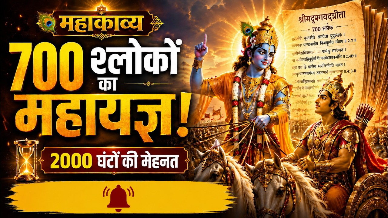 Mahakavya #महाकाव्य : Where Ancient Wisdom Meets Modern India.