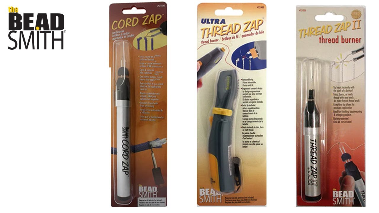 Thread Zap II Cordless Thread Burner Tool TZ1300 or 2 Replacement Tips  Beadsmith