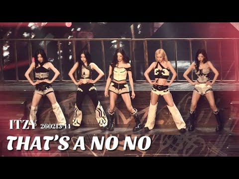 260213-14 ITZY 있지 "THAT’S A NO NO" | 3RD WORLD TOUR TUNNEL VISION in Seoul Day2