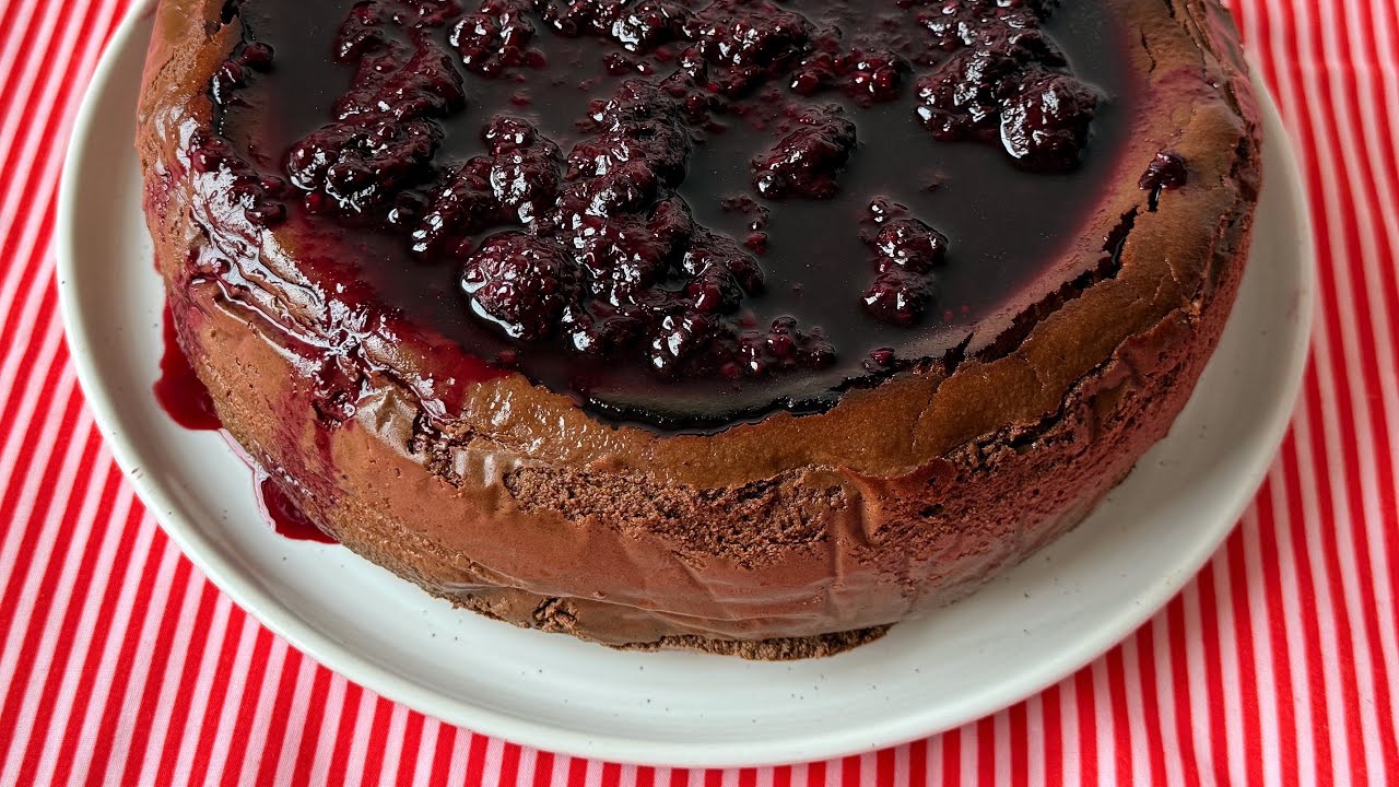 Torta basca de chocolate | Sobremesas para o Natal: episódio 3! 