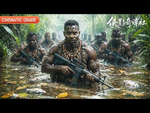【Full HD】The sniper team fought criminals in the jungle for five days and nights.