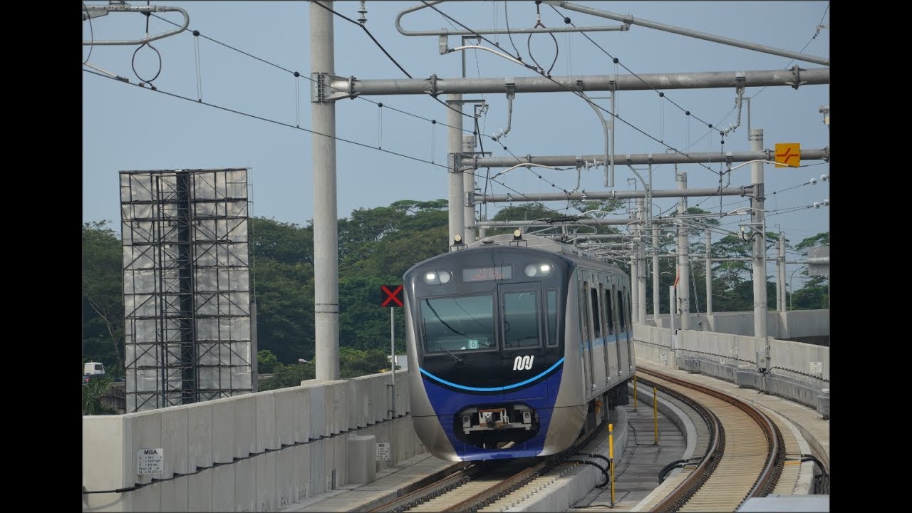 MRT JAKARTA - Lebak Bulus Grab station-