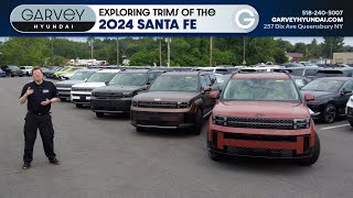 Comparing Trims of the 2024 Hyundai Santa Fe Hyundai Trim Levels 2024