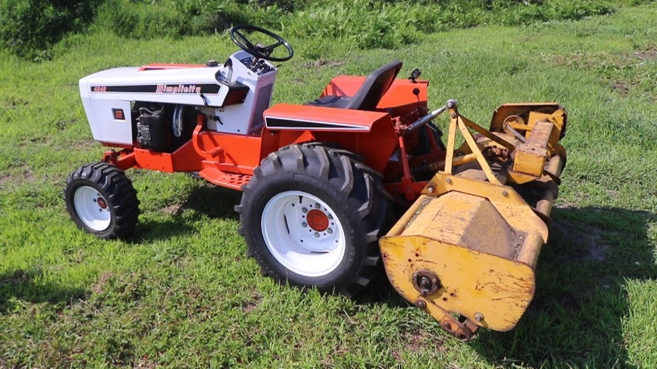 Simplicity 4040 Garden Tractor Flail