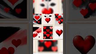 "Heart-Shaped Modern Art - Set of 6 Framed Paintings for Home & Office Decor " screenshot 2