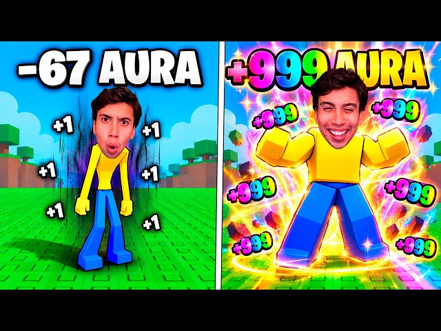 CADA PASO TE DA MAS AURA EN ROBLOX!💀