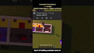 Comment Youtubers! | #minecraft #memes #fypシ @SB737