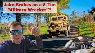 We Put Jake-Brakes on our 5-Ton Military Truck!