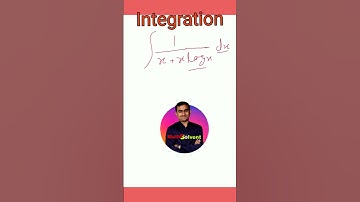 Integration 1/(X + X log X) #viral #mathtrick #mathshorts #math #class12maths #class12 #integration